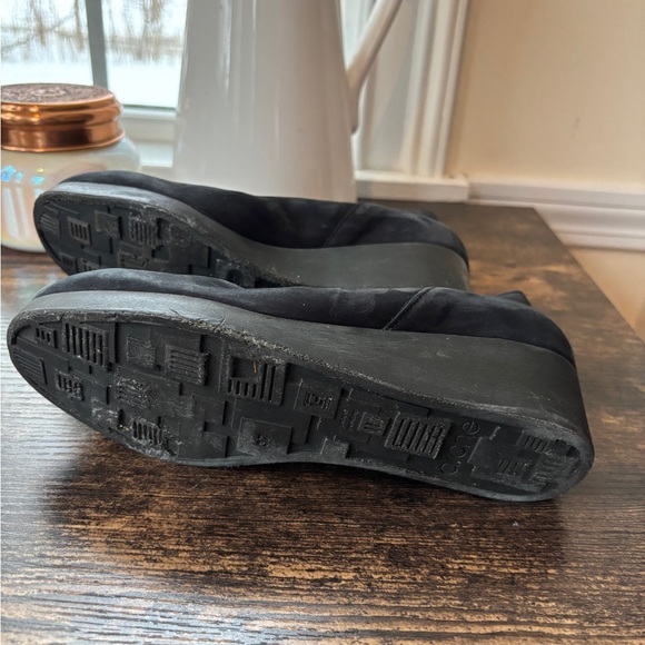 Arche Ballet Pumps with wedge block heel made in Italy, Suede size 37 - Picture 6 of 6